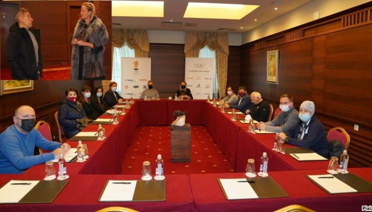 Стефка Костадинова - БОК и зимните федерация със среща за олимпиадата