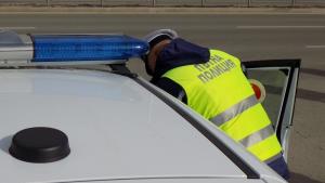 Задържаха мъж превозващ мигранти след произшествие в Харманли съобщиха от полицията