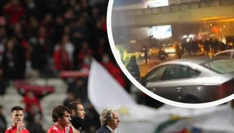 Бенфика - Арестувани и пострадали при боеве в Лисабон след успеха на Бенфика в ШЛ