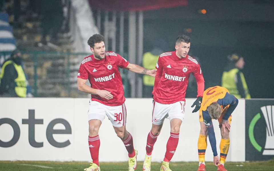 Един от голмайсторите за ЦСКА при загубата с 2:3 от