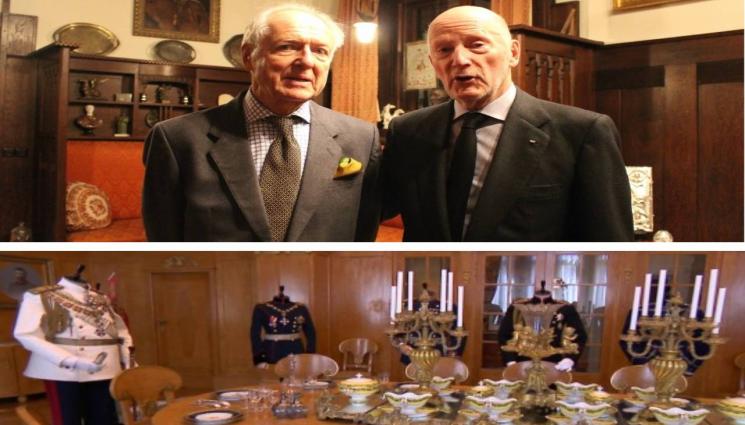 Ростовски - Княз Ростовски донесе 2 куфара порцелан на цар Симеон