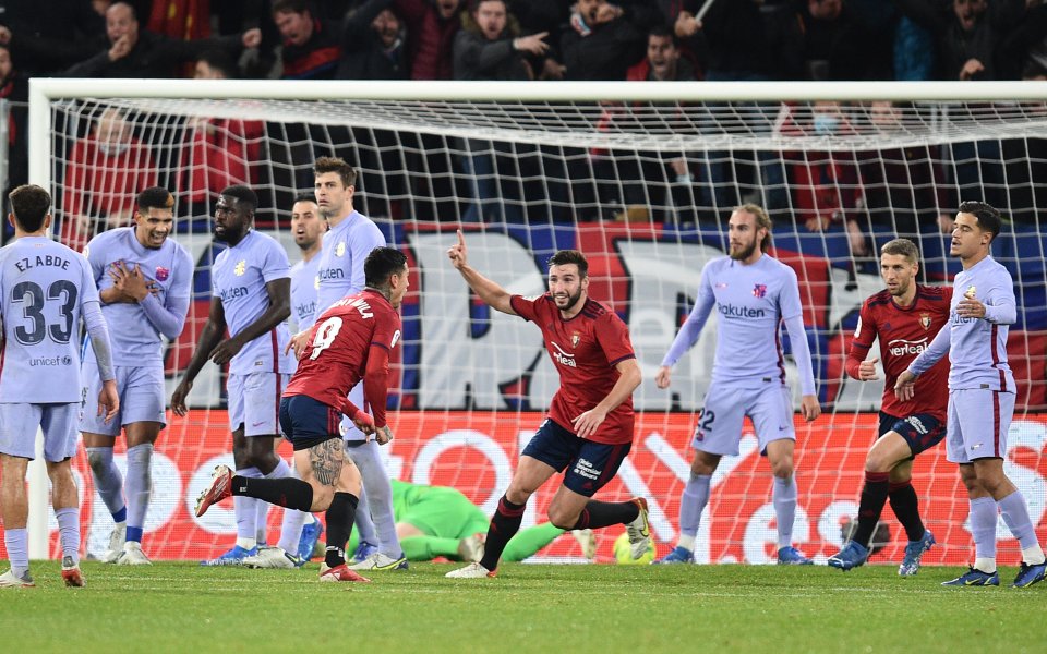Гол в заключителните минути лиши Барселона от победата Футбол свят