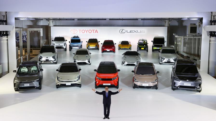 Toyota шокира света: показа 15 електрически концепции