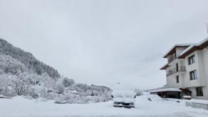 Сняг вали по проходите Превала Пампорово и Рожен в област