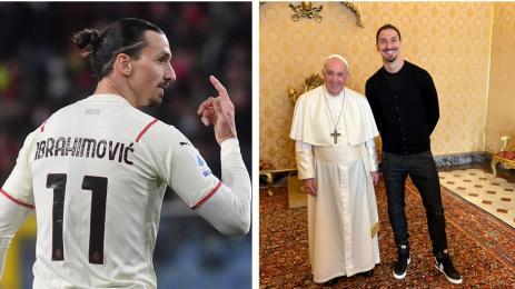 Златан папа Франциск