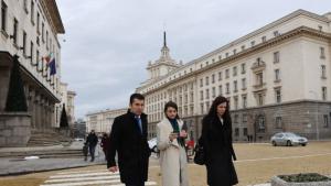 Яна Балникова и Лена Бориславова Кирил Петков
