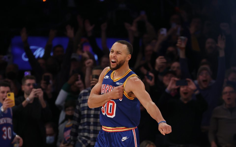 Стеф Къри подобри рекорда на Рей Алън по отбелязани тройки