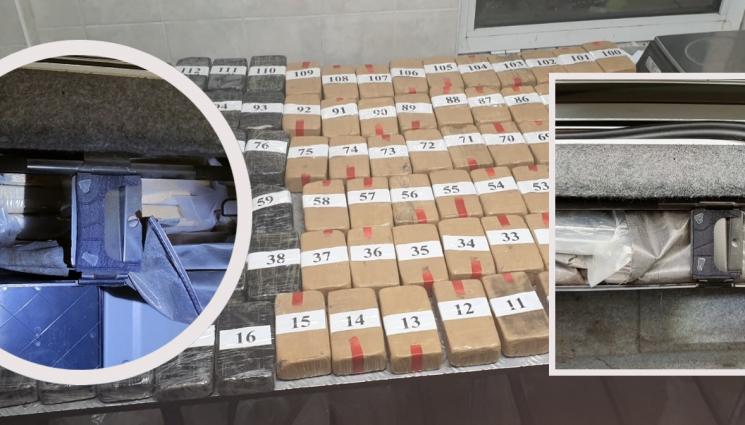 хероин - Хероин за над 2 милиона хванаха на Лесово