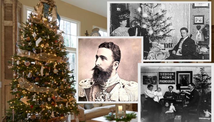 елха - УИКЕНД: Княз Батенберг въведе коледната елха в България, а асистент на Томас Едисон я украси с лампички