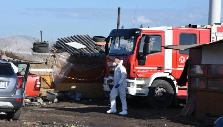пожар италия - Българчета загинаха при пожар в италиански лагер, братчето и сестричето издъхнали в съня си