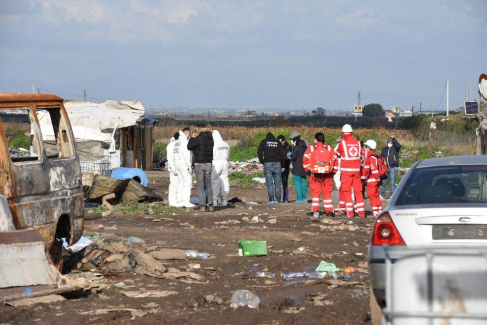  пожар Италия 