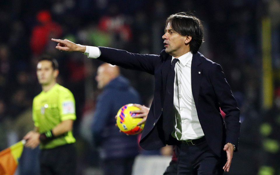 Старши треньорът на Интер Симоне Индзаги бе избран за най-добър