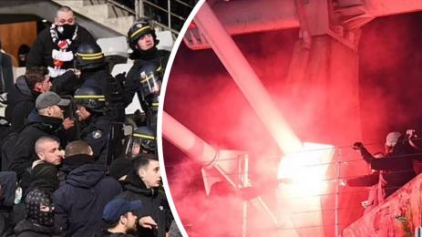 Франция хулигани