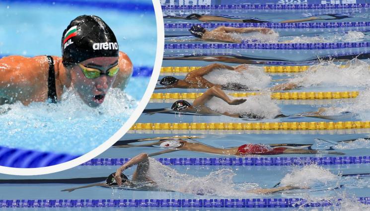 Диана Петкова - Диана Петкова с два национални рекорда и две титли от държавното по плуване в Бургас