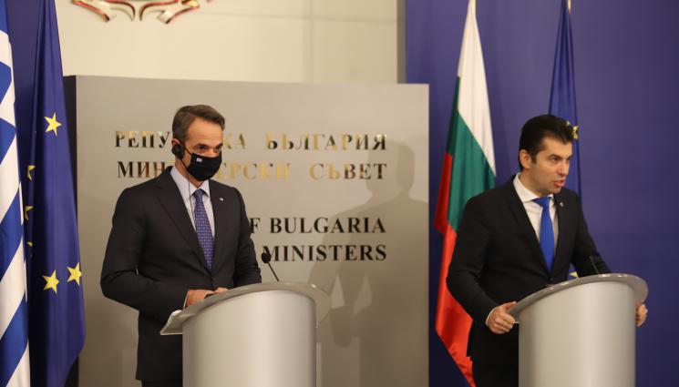 Кирил Петков - Мицотакис и Петков се съгласиха: Интерконекторът е обща цел на Гърция и България