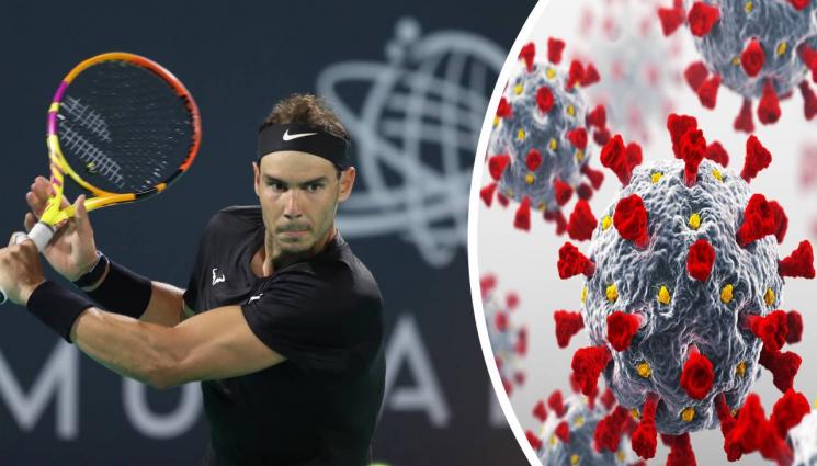 Рафаел Надал - Рафа Надал пипна COVID-19 на връщане от Абу Даби