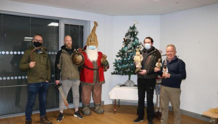 кукери - Наши учат ирландци на кукерство, разясняват символиката на българските маски и танци