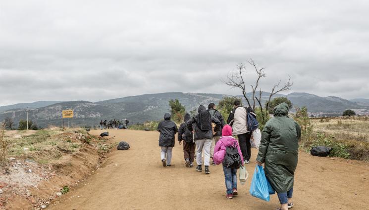 мигранти - Хванаха огромна група мигранти у нас, върнаха ги обратно в Турция