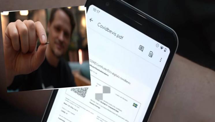 chipp - ИНОВАЦИЯ: Шведи имплантират чипове със зелен сертификат в ръката (ВИДЕО)