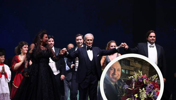 Стоичков - След лична покана: Стоичков аплодира Карерас в София