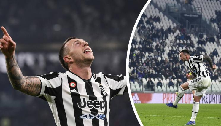 Бернардески Ювентус - Падна проклятието над Бернардески: Федерико се отпуши след 60 мача без гол с Юве