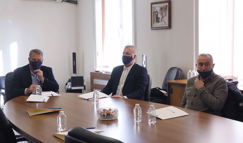 Срещата на Левски с министър Василев1