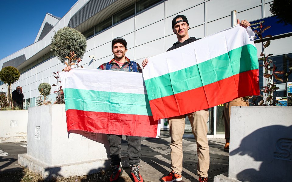 Алберт Попов и Камен Златков след Мадона ди Кампильо