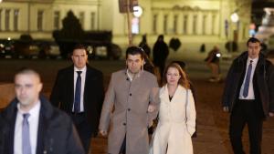 Кирил Петков и съпругата му