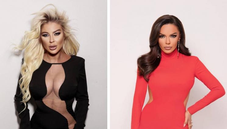 Андреа и Галена - Андреа се съблече, Галена умили мрежата със семейна фотосесия