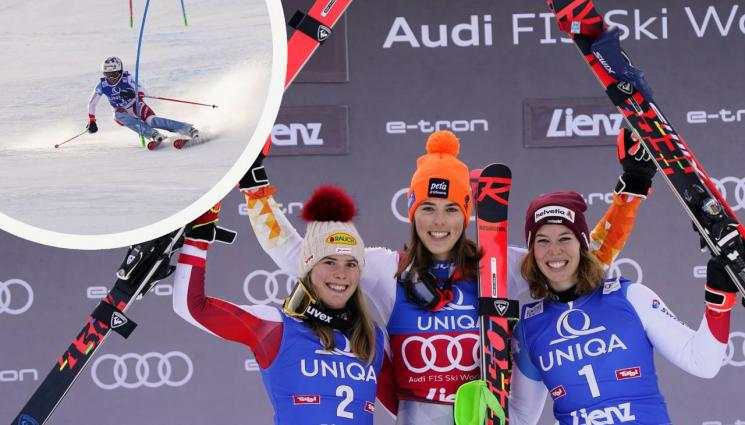 ски алпийски жени - Петра Влъхова с трета победа в слалом за СК през сезона (СНИМКИ)