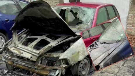 запалени коли