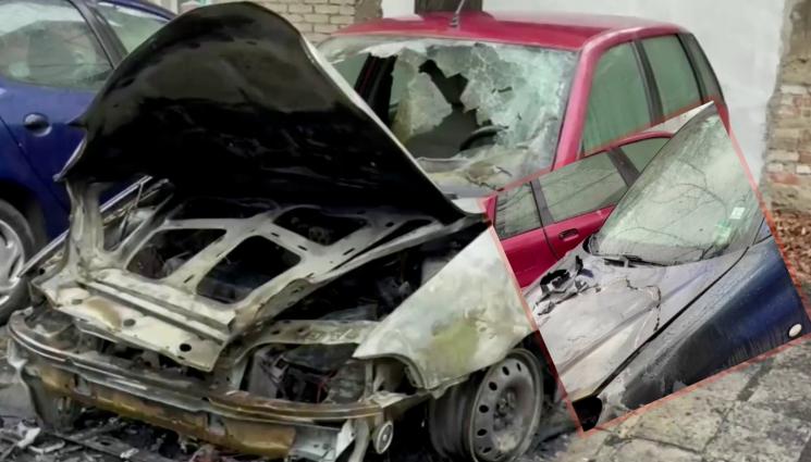 запалени коли - УМИШЛЕНО: Запалиха колите на служител в прокуратурата и жена му