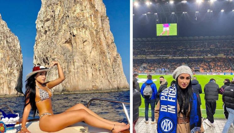 актриса Интер - Актриса обеща стриптийз в съблекалнята на Интер, постави едно условие