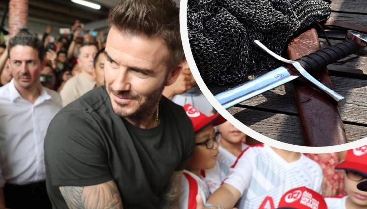 Бекъм рицар - През юни 2022 г. Бекъм става Сър Дейвид с разрешение на данъчните