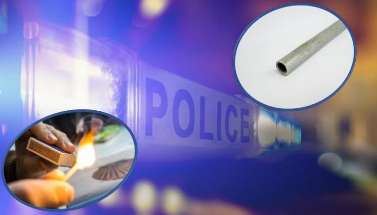 полиция - СЕМЕЙНИ ВОЙНИ: Дядо преби с метална тръба внучето си и баба му