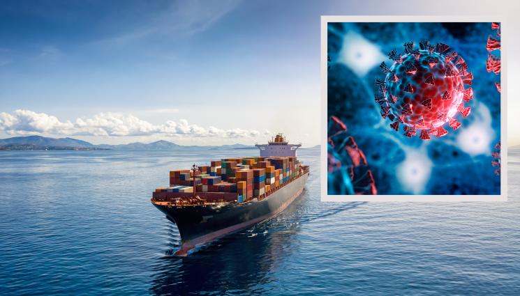 кораб - Коронавирус на български кораб, човек от екипажа е починал