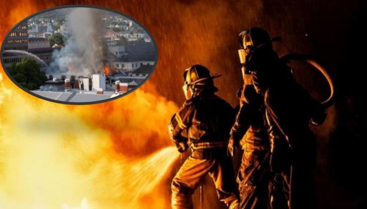 пожар Южна Африка - Гори парламентът на Южна Африка, пламъците са обхванали покрива на сградата (ВИДЕО)