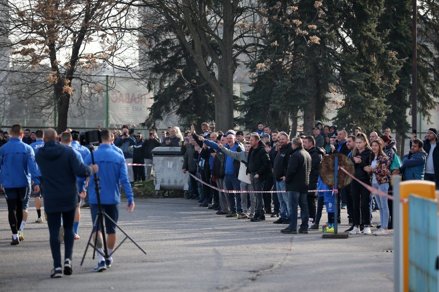 Първа тренировка на Левски зимна подготовка 20221