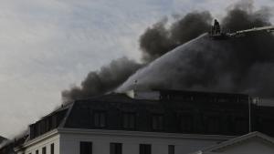 Отново се разрази пожарът в южноафриканския парламент На излъчени по