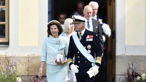 Кралят на Швеция Карл XVI Густав и кралица Силвия са