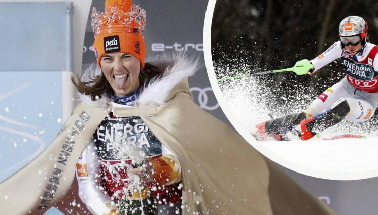 Петра Влъхова - Въпреки че кара по листа, вместо на сняг, Влъхова пак най-добра в Загреб