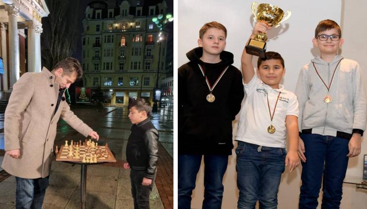 шах - Детето, победило на шах Кирил Петков , №3 на планетата