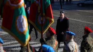 освещаване на бойните знамена