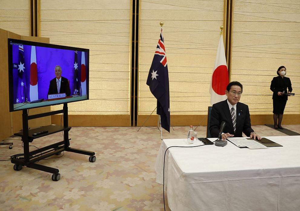 Япония и Австралия подписаха днес исторически договор, който засилва сътрудничеството