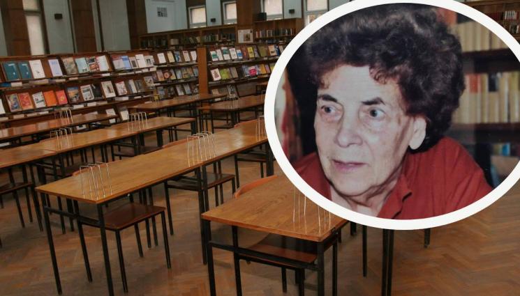 Калайджиева - Столетницата Калайджиева - първата жена директор на Народната библиотека: Вървяла съм по минно поле, една ваксина ли ще ме уплаши