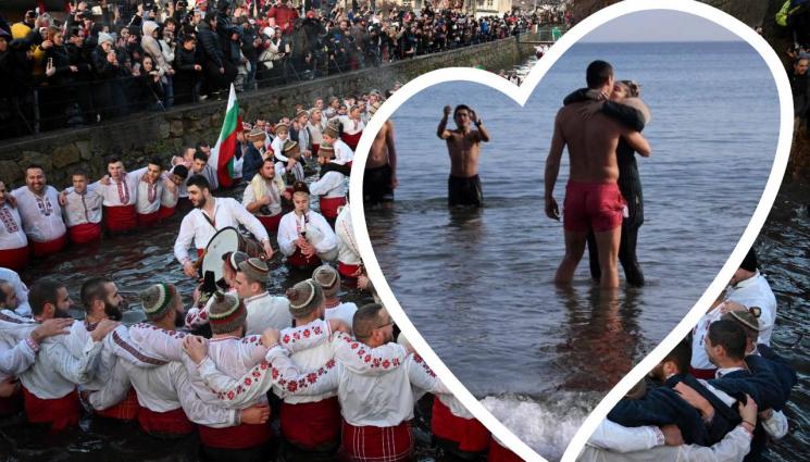 хоро - Арест и сватба на ритуала за кръста, рекордьор на Гинес пак надви в Русе (ОБЗОР)