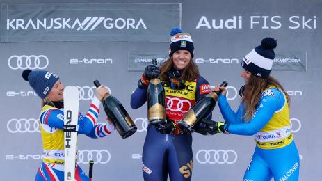 ски алпийски жени