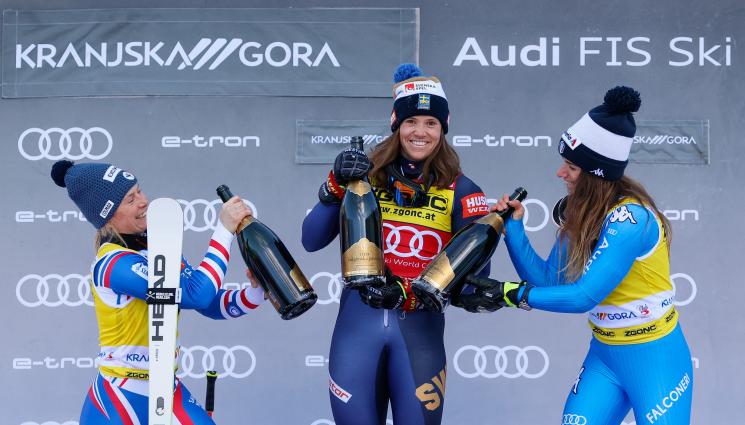 ски алпийски жени - С безпощадно каране шведка взе втора победа за сезона при алпийките