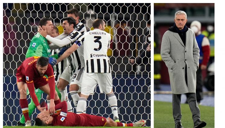 Ювентус Рома Моуриньо - За 70 мин. Рома развинти Юве до 3:1, накрая Старата госпожа изтръгна 4:3 с 10 души