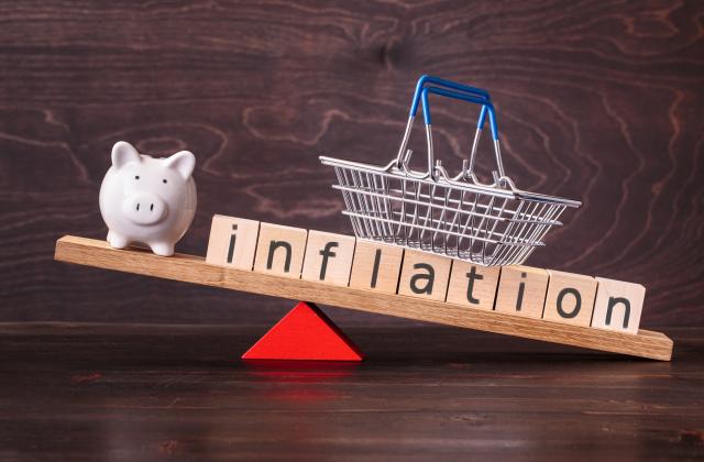През ноември 2022 г. месечната инфлация, измерена с индекса на потребителските